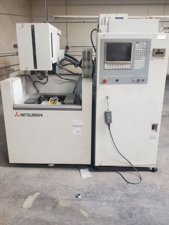 Mitsubishi #FX-10, CNC Wire Electrical Discharge Machine, 13.8" X, 9.8" Y, 8.7" Z, 24.8" x20.8" table - Image 1