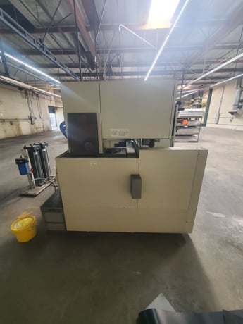 Mitsubishi #FX-10, CNC Wire Electrical Discharge Machine, 13.8" X, 9.8" Y, 8.7" Z, 24.8" x20.8" table - Image 3