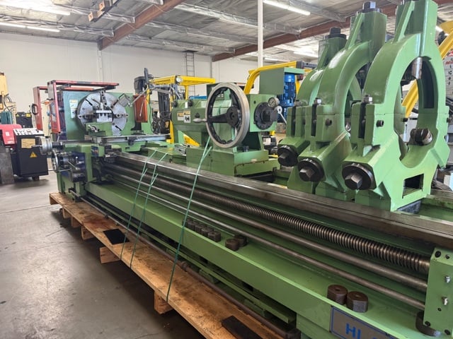 31" x 120" Kingston #HI-31120, Hollow Spindle Engine Lathe, 9-1/4" bore, 20 HP, 8-800 RPM, S/Rs, threading - Image 3