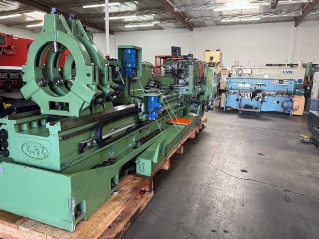 31" x 120" Kingston #HI-31120, Hollow Spindle Engine Lathe, 9-1/4" bore, 20 HP, 8-800 RPM, S/Rs, threading - Image 10