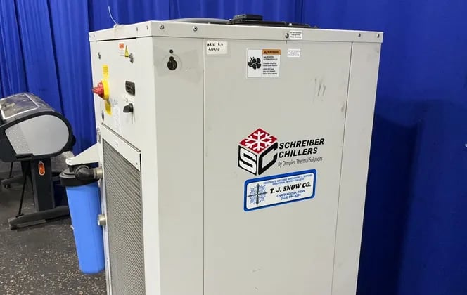 Schreiber #SVI-5000-M, chiller, 5 HP, R-407c, 400 PSI, 2014 - Image 6