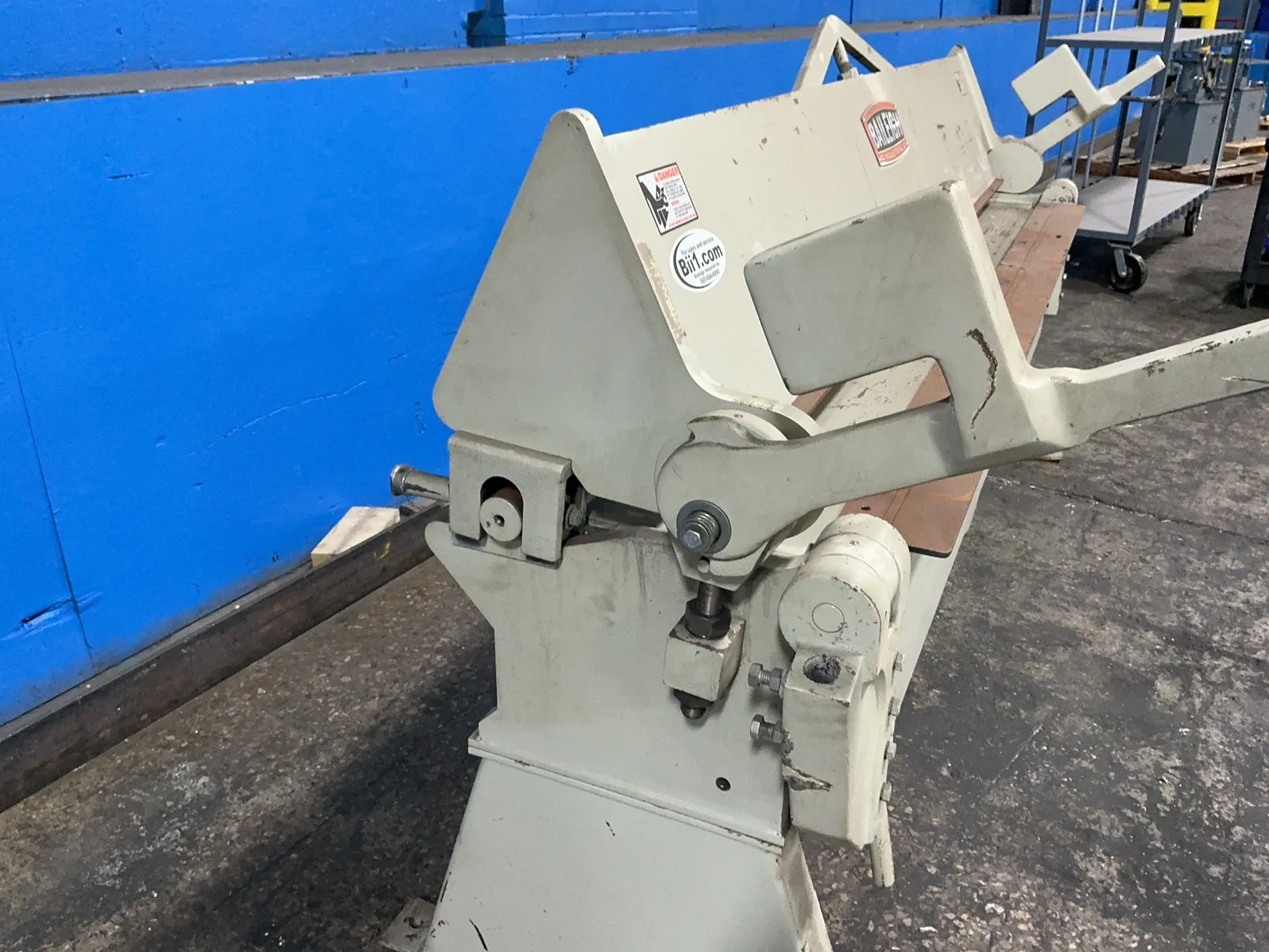 8' Baileigh #BB-9612, box & pan brake, 2011 - Image 4