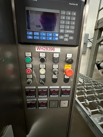 Merz Systems #091, automatic liquid pouch filling & sealing machine, Stainless Steel, Leibinger Jet 3 coder - Image 2