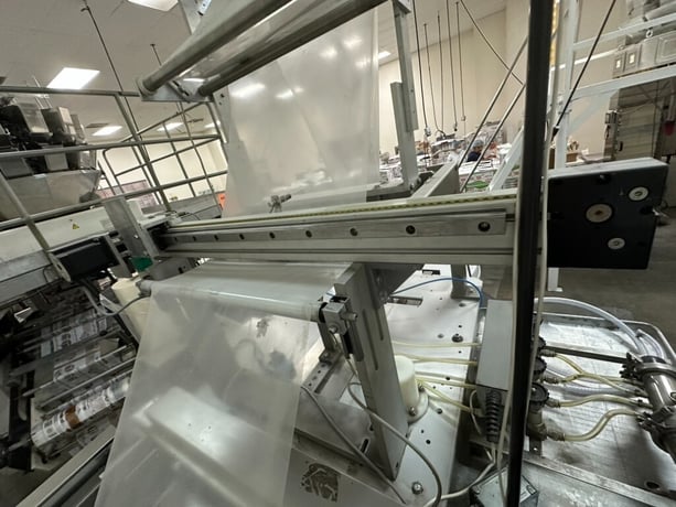 Merz Systems #091, automatic liquid pouch filling & sealing machine, Stainless Steel, Leibinger Jet 3 coder - Image 10