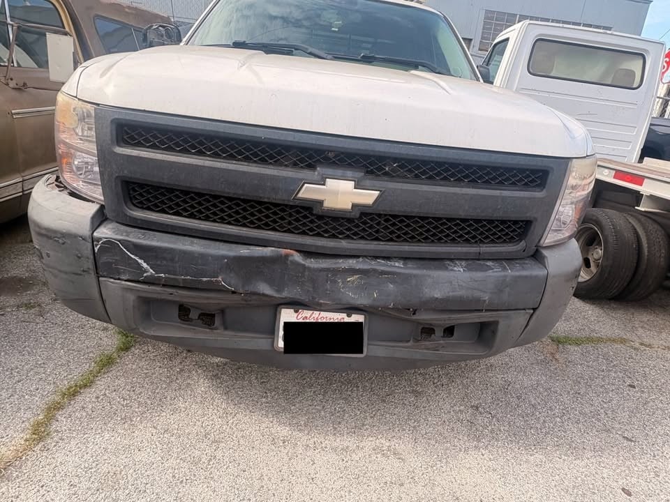 Chevrolet #Silverado-C1500, extended cab flatbed work truck, 4.3L V6, 2WD, 160000 miles, toolboxes, ladder - Image 7