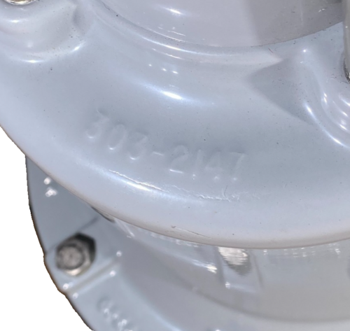 ITT Dia-Flo #356T6, No. 25 air motor diaphragm valve actuator, 1-1/2", 85 PSI. max air supply - Image 6