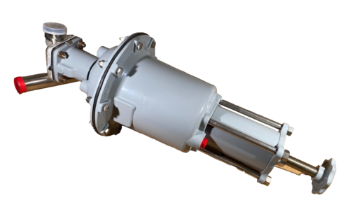 ITT Dia-Flo #356T6, No. 25 air motor diaphragm valve actuator, 1-1/2", 85 PSI. max air supply - Image 8