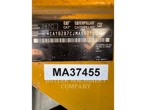 Caterpillar 287C, 4961 hours, S/N: MAS02105, 2011 - Image 6
