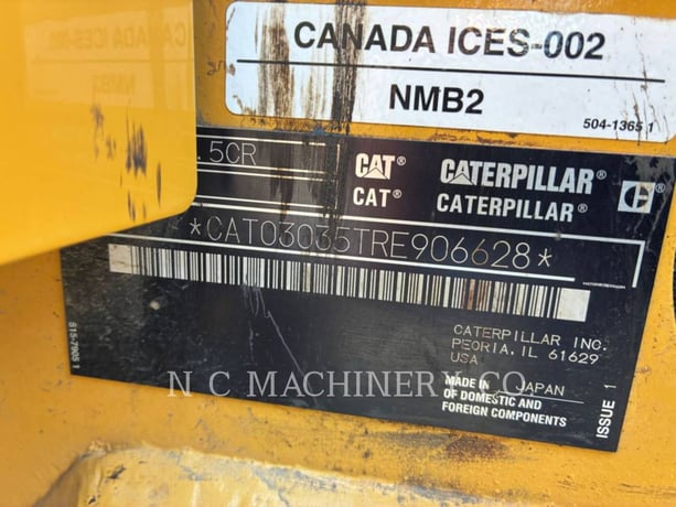Caterpillar 303.5 DCA1, 98 hours, S/N: RE906628, 2025 - Image 6