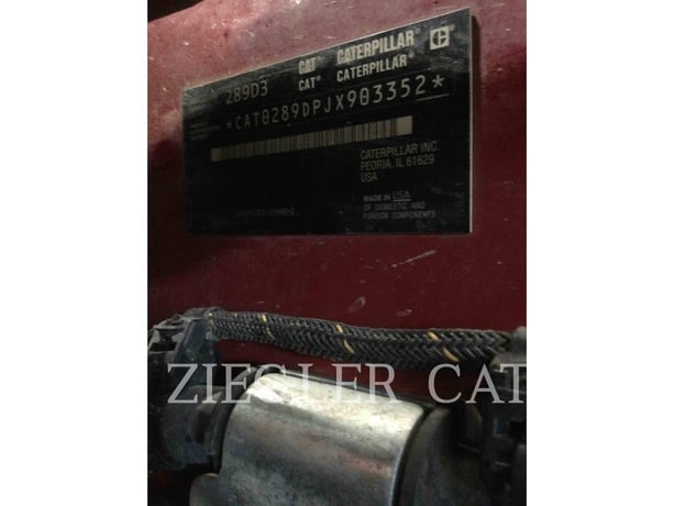 Caterpillar 289D3, 258 hours, S/N: JX903352, 2020 - Image 6