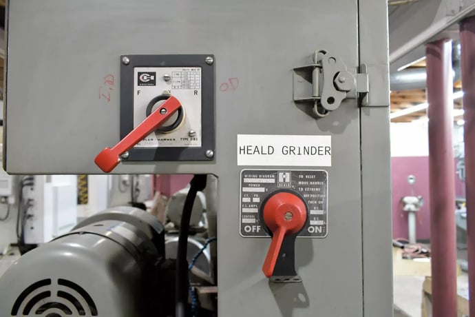 Heald #273A, universal internal grinder with face grinding & Heald Red Head grinding spindle - Image 6