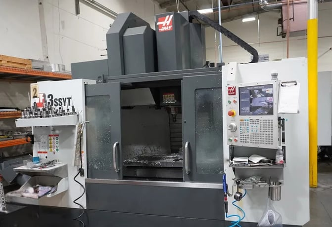 Haas #VF-3SSYT, CNC vertical machining center, 40" X, 26" Y, 25" Z, 12000 RPM, 30 HP, 24 automatic tool - Image 1