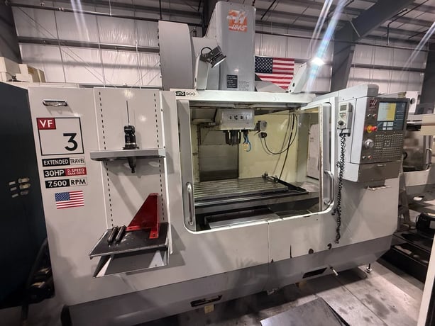 Haas #VF-3YT/50, CNC vertical machining center, 40" X, 26" Y, 25" Z, 7500 RPM, #50, rigid tap, Renishaw - Image 5