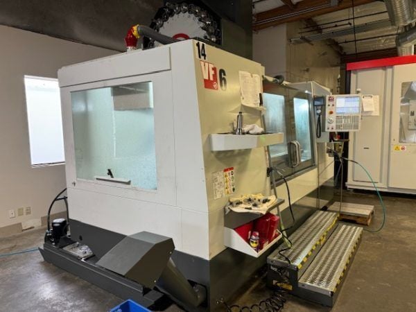Haas #VF-6/50, CNC vertical machining center, 30 automatic tool changer, 64" X, 32" Y, 30" Z, 7500 RPM, 30 - Image 4