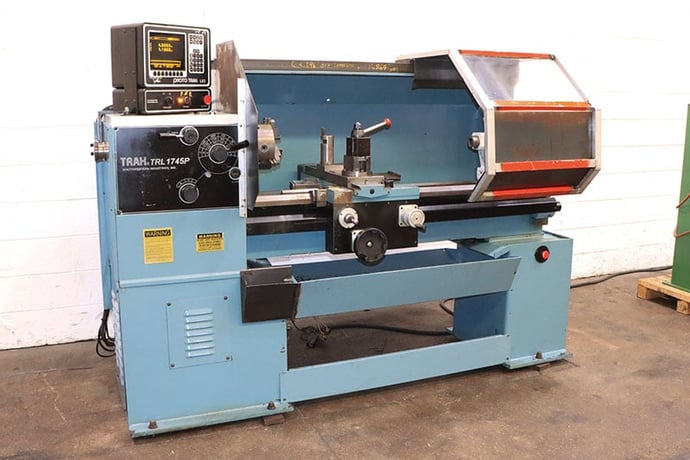 Southwestern Industries #Trak-TRL-1745P, CNC lathe, 17.7" swing, 45" centers, 2" bore, D1-6, 40-2200 RPM - Image 4