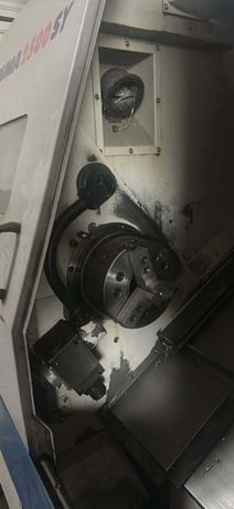 Daewoo Doosan #PUMA-2500SY, 4-Axis CNC Lathe, 16.9" swing, 39.37" machining length, 13.78" turning diameter - Image 3