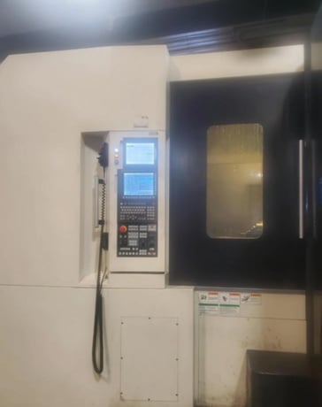 Averex #HS630I, 4-Axis Horizontal Machining Center, 41.3" X, 34.6" Y, 40.2" Z, 25" x 25" pallet, 73 HP, 8000 - Image 2
