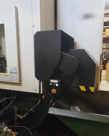 Averex #HS630I, 4-Axis Horizontal Machining Center, 41.3" X, 34.6" Y, 40.2" Z, 25" x 25" pallet, 73 HP, 8000 - Image 7