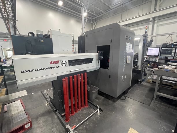Hurco #TMX8MYSI, Multi-Axis CNC Lathe, 20" swing, 20.7" machining length, 10" turning diameter, 8" chuck, 2" - Image 3