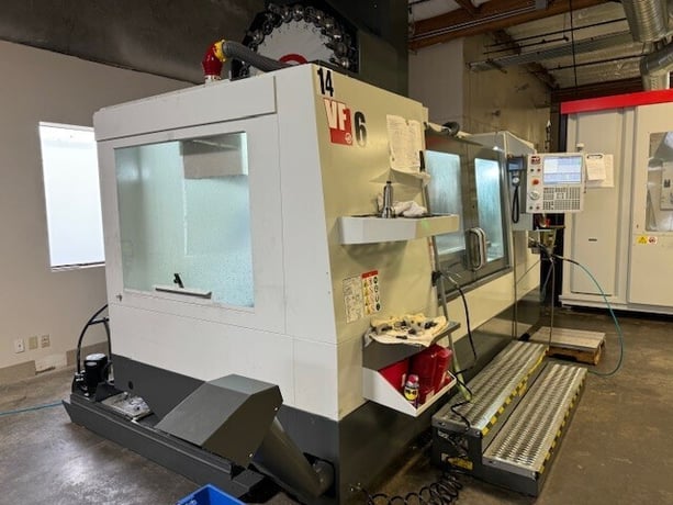 Haas #VF-6/50, CNC Vertical Machining Center, 64" X, 32" Y, 30" Z, 64" x 28" table, 30 HP, 7500 RPM, 30 - Image 3