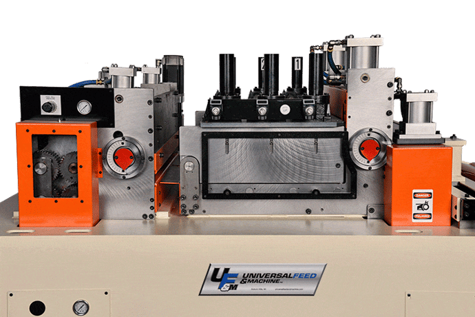 36" x .09" Universal Feed & Machine #RF50036, servo feeder/straightener, 5" feed roll diameter, 7-roll - Image 6