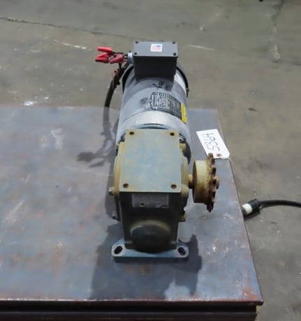 3 HP, 1740 RPM, Tiger #2, Gear Reducer/Gearmotor, Baldor motor, 25.00 :1 ratio, 1" output shaft diameter - Image 2