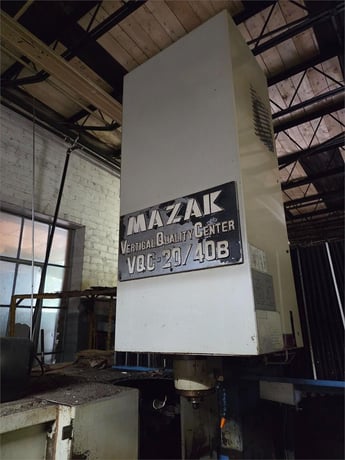 Mazak #VQC-20/40B, vertical machining center - Image 6
