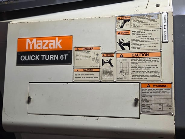 Mazak #QT-6T, CNC lathe - Image 4
