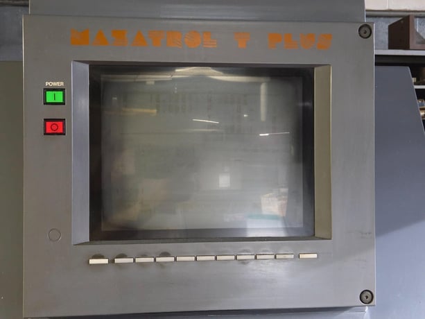 Mazak CNC lathe, Mazatrol T-Plus control, 1998 - Image 3