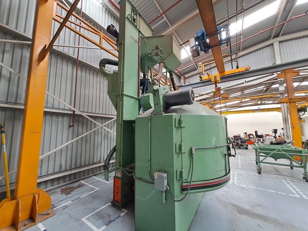 Gyson #WB702-T, industrial turbine sandblasting system - Image 7