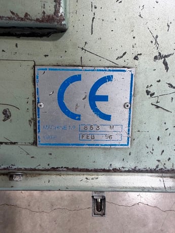 Piranha #P90, hydraulic ironworker, 90 tons, 1-1/8" thru 1", 10" throat, (Others Available) - Image 10