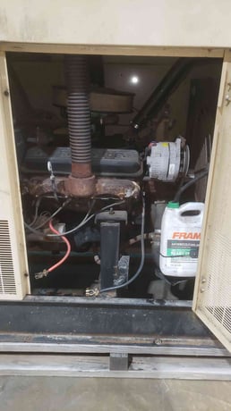 30 KW Generac, Natural gas / propane generator set, 120/240 Volts, 1 phase, liquid cooled, 1800 RPM, 479.2 - Image 3