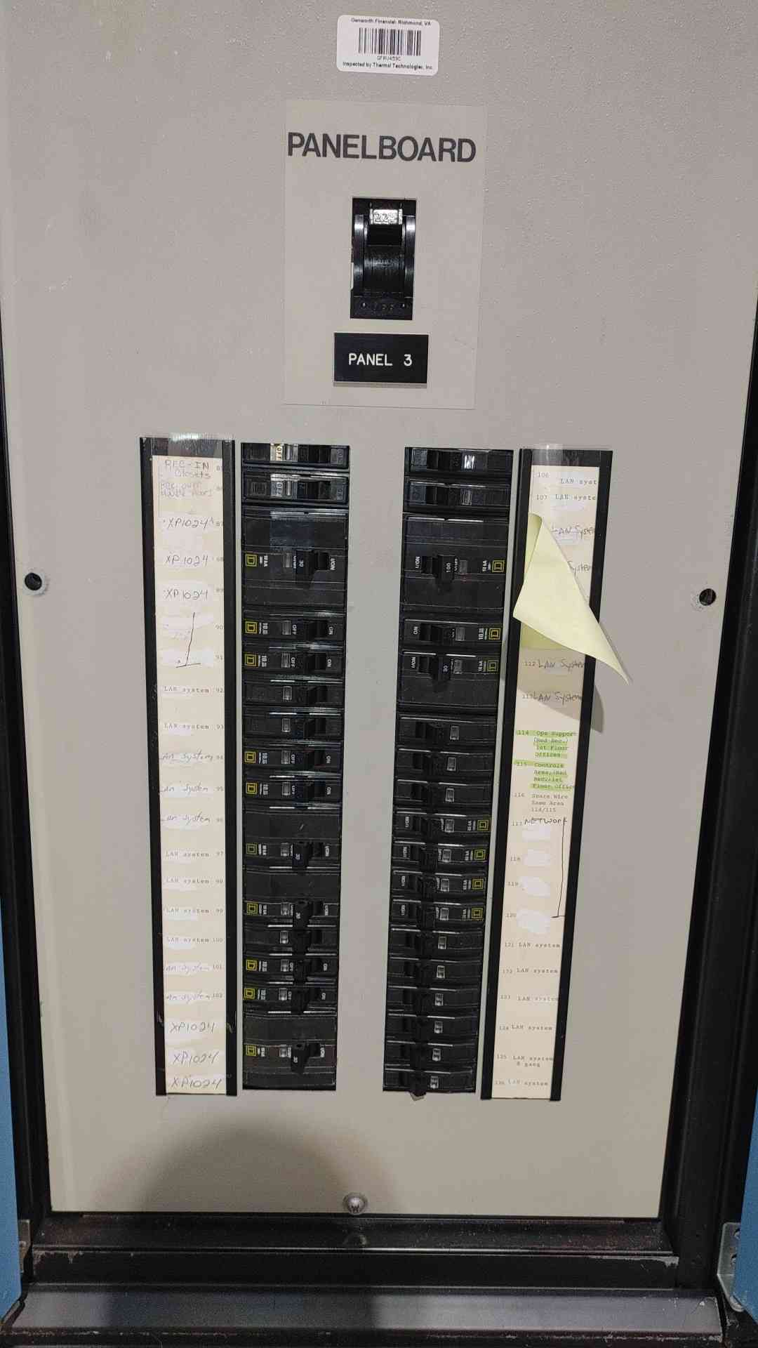 100 KVA Liebert #PPA100C, Precision Power Center PDU, 3 Phase, 480 x 208Y/120 Volts - Image 10