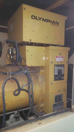 40 KW Generac, diesel generator set, 120/240 Volts, 1 phase, enclosed, sub-base tank, 1067 hours - Image 3