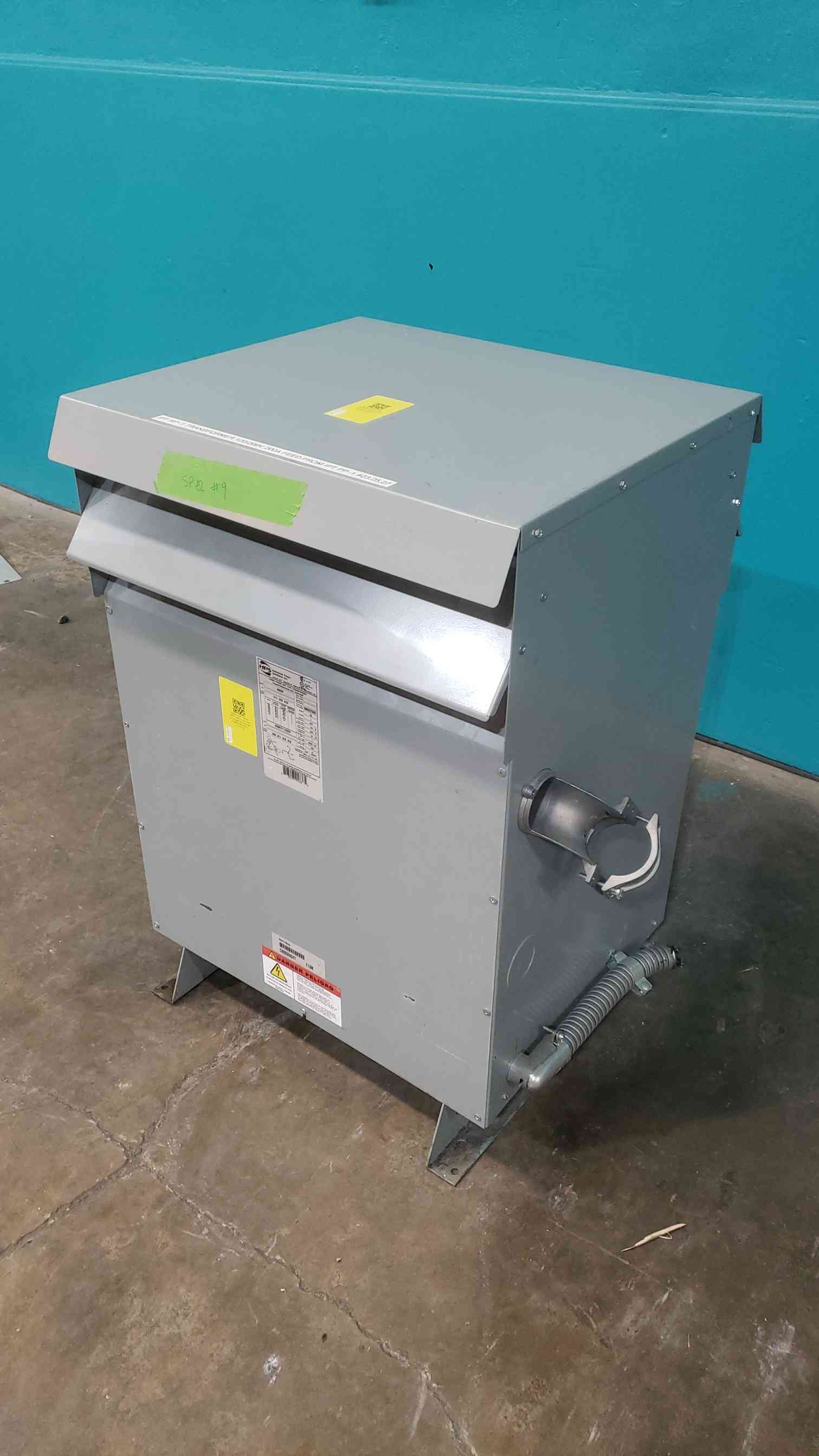 75 KVA 480 Primary, 208Y/120 Secondary, Hammond NMK075KB, Dry Type, NEMA 3R, 3PH - Image 3