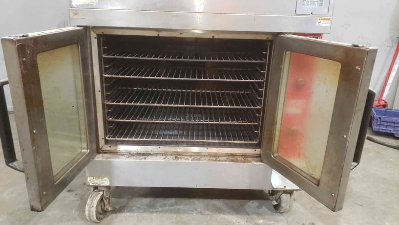 Vulcan #VC4ED, Double Stack Electric Convection Oven, Stainless Steel - Image 5