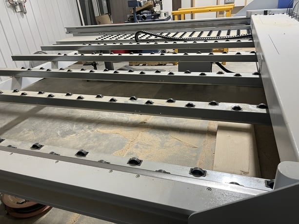 Holzma #Optimat-HPP-250/38/38, Horizontal Panel Saw, pressure beam, 2012 - Image 4