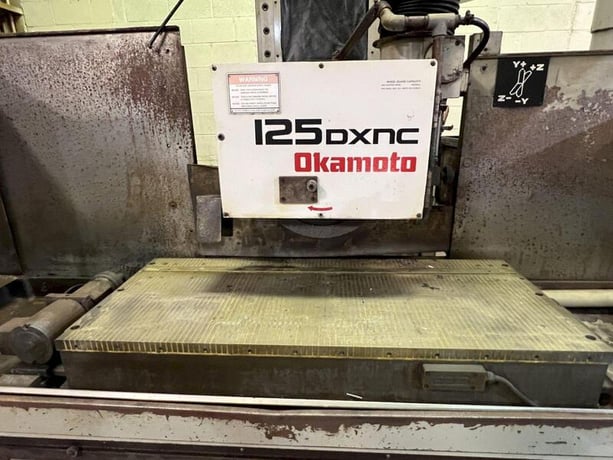20" x 48" Okamoto #PSG-125DXNC, 3-Axis hydraulic surface grinder, 2' wheel, Fanuc O-M Control, 1990 - Image 7