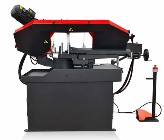 10" x 14" RMT #S-FAB-PDM-10-14, semi-auto pivot double miter bandsaw, 66-328 FPM, 2 HP, 125" x 1" x 0.035" - Image 5