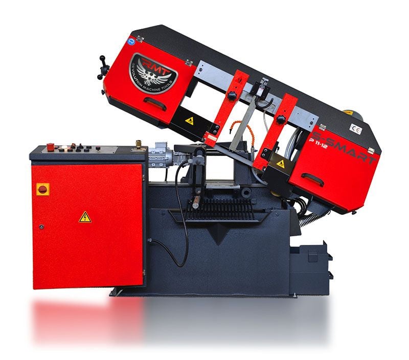 11" x 12" RMT #S-SMART-P-11-12, automatic pivot straight cut bandsaw, 65-328 FPM, 144" x 1.06" x 0.035" band - Image 1