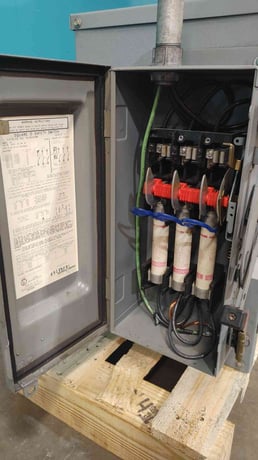 30 KVA Square D 30T3H, Insulated Transformer, w/ Safety Switch, 3PH - Image 4