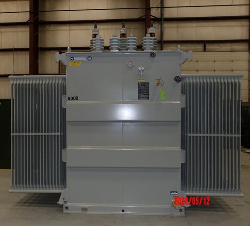5000/5600 KVA 34500 Delta Primary, 13800Y/7967 Secondary, Sunbelt Solomon - Image 2