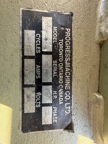 100 Ton, Amada #RG-100S, hydraulic press brake, 8' overall, 1986 (entire machine shop for sale) - Image 7
