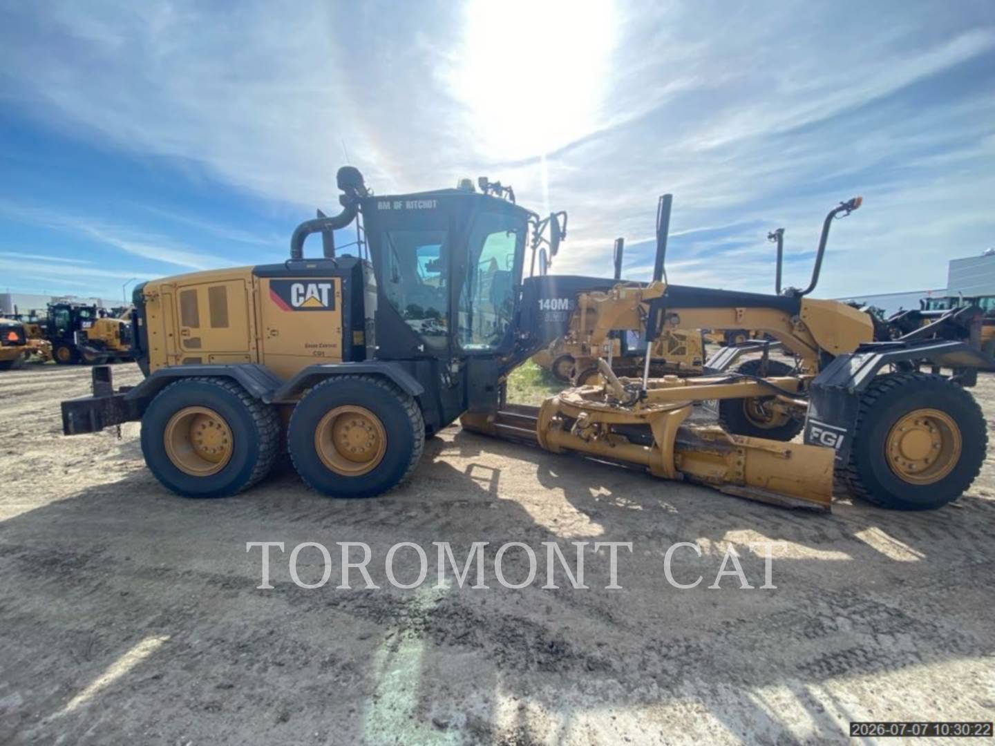Caterpillar 140M3AWD, Motor Grader, 7769 hours, S/N: N9J01333, 2019 - Image 7