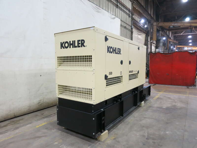 150 KW Kohler #150REOZJF, diesel generator set, 277/480 Volts, 237 HP @ 1800 RPM, John Deere 6068HF285K - Image 2