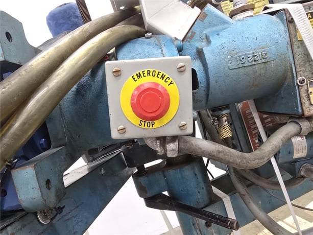 1.25" Davis Standard #DSPA-125V-H24, pedestal extruder, 24:1 L/D, 5 HP DC motor w/ blower, 3 barrel zones - Image 8