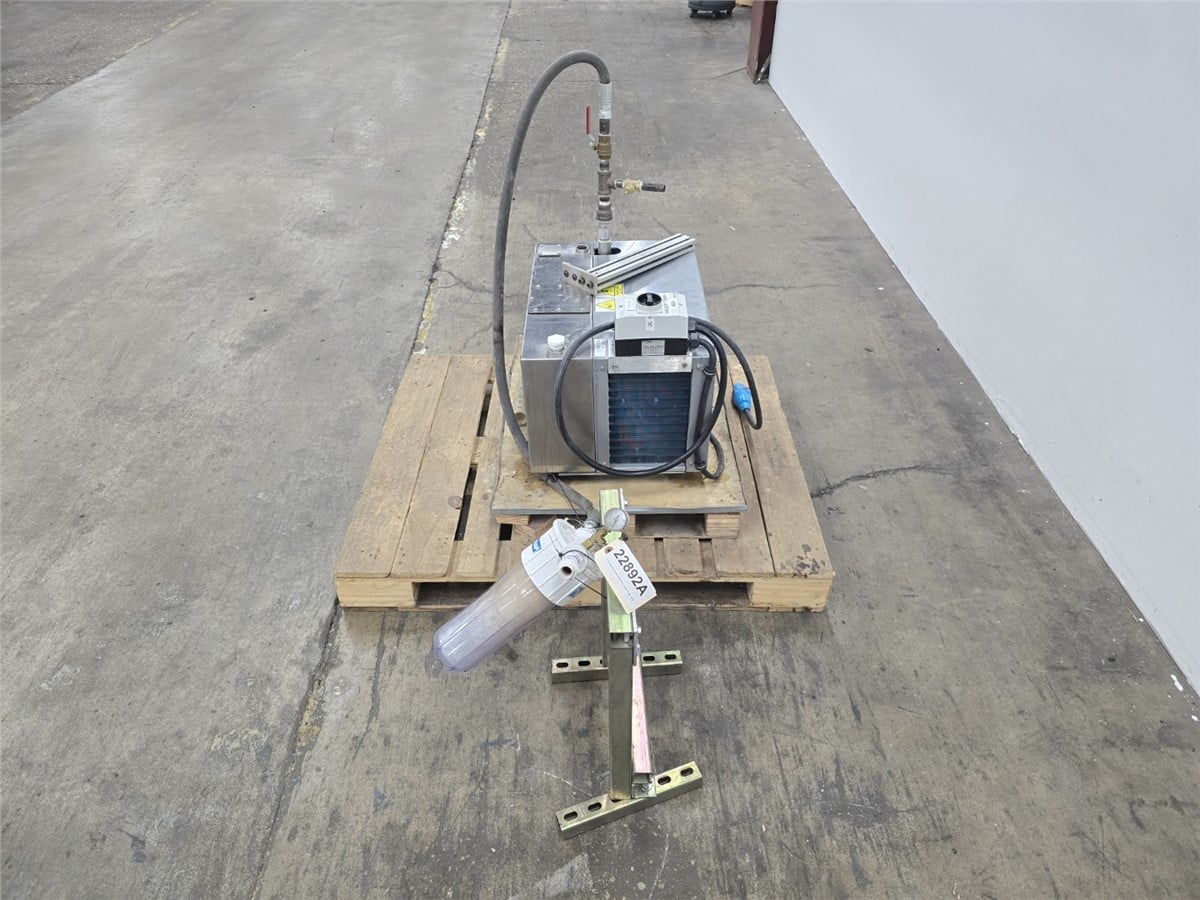 18 CFM, Airtech #3AL2041, oil-free liquid ring vacuum pump, 1.5 HP, 3380 RPM, 28.5" Hg, 208-230/460 V. - Image 8