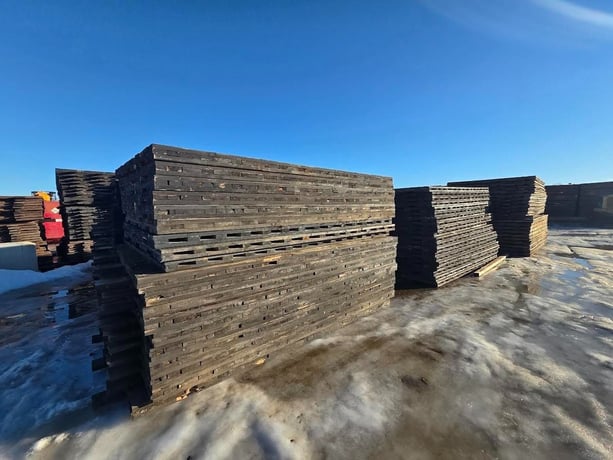 Pine site mats, 7' 2" x 12' - Image 3