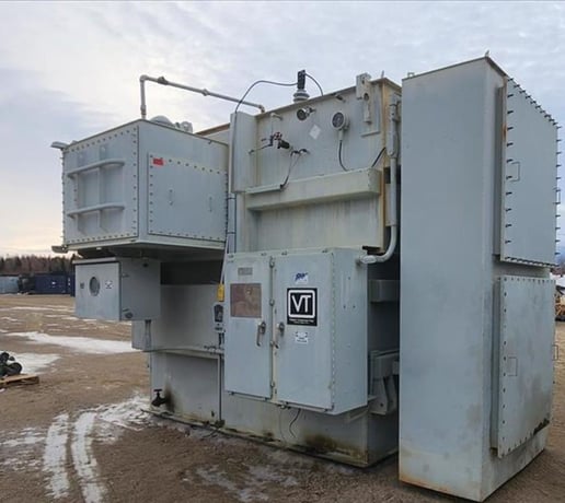 12000/22400 KVA 125000 Delta Primary, 14000GRDY/8083 Secondary, Virginia Transformer, w/LTC - Image 2