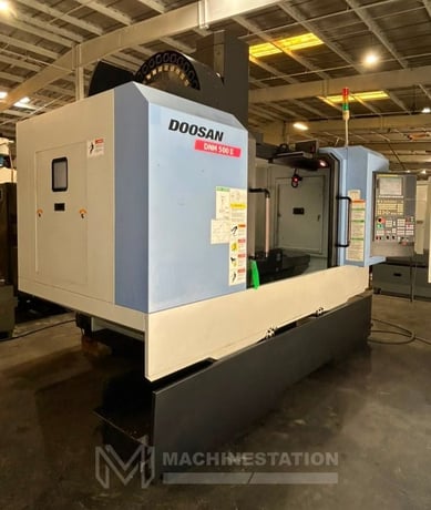 Daewoo Doosan #DNM-500II, CNC vertical machining center, 30 automatic tool changer, 40.2" X, 21.3" Y, 20.1" - Image 3